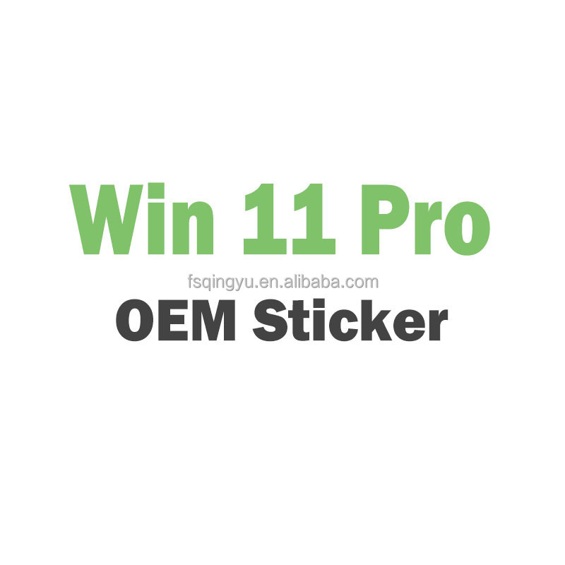 Win 11 Pro OEM Sticker 100% Online Activation Win 11 Pro OEM COA Sticker Win 11 Professional Sticker Shipment Fast