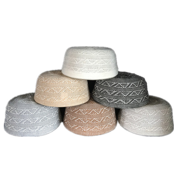 Autumn And Winter Cap Supplier Of  Breathable Cotton Muslim Hat Ethnic Men'S Caps