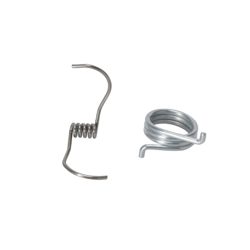 Custom Gate Flat Adjustable Retaining Hair Clip Parts Steel Wire Stainless Steel Torsion Springs