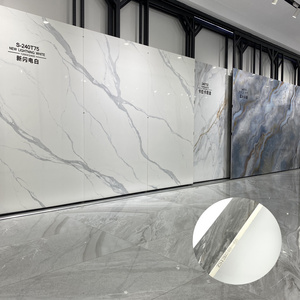 New1200x2400x9mm large-sized rock slab background wall living room wall tile board  marble Slate sintered stone tiles