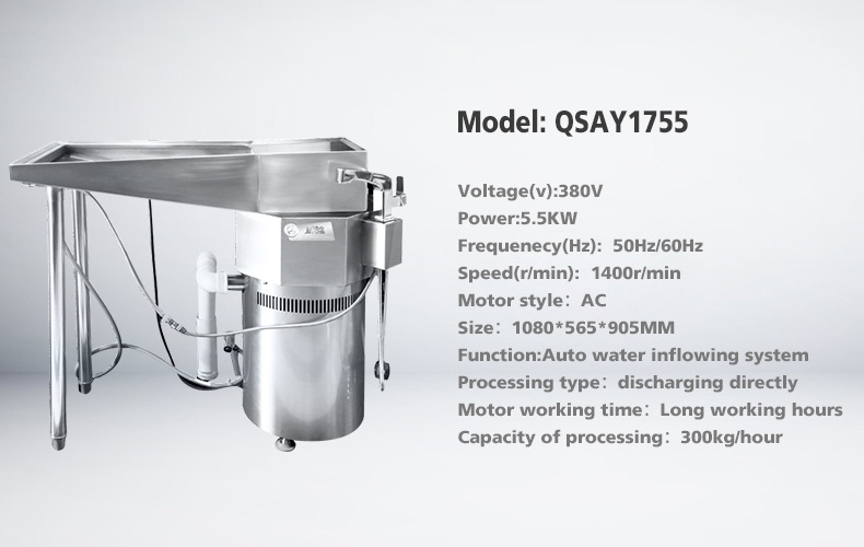 Commercial Garbage Disposal for Restaurant Garbage Disposal Machine  Commutator Motor 3 Years