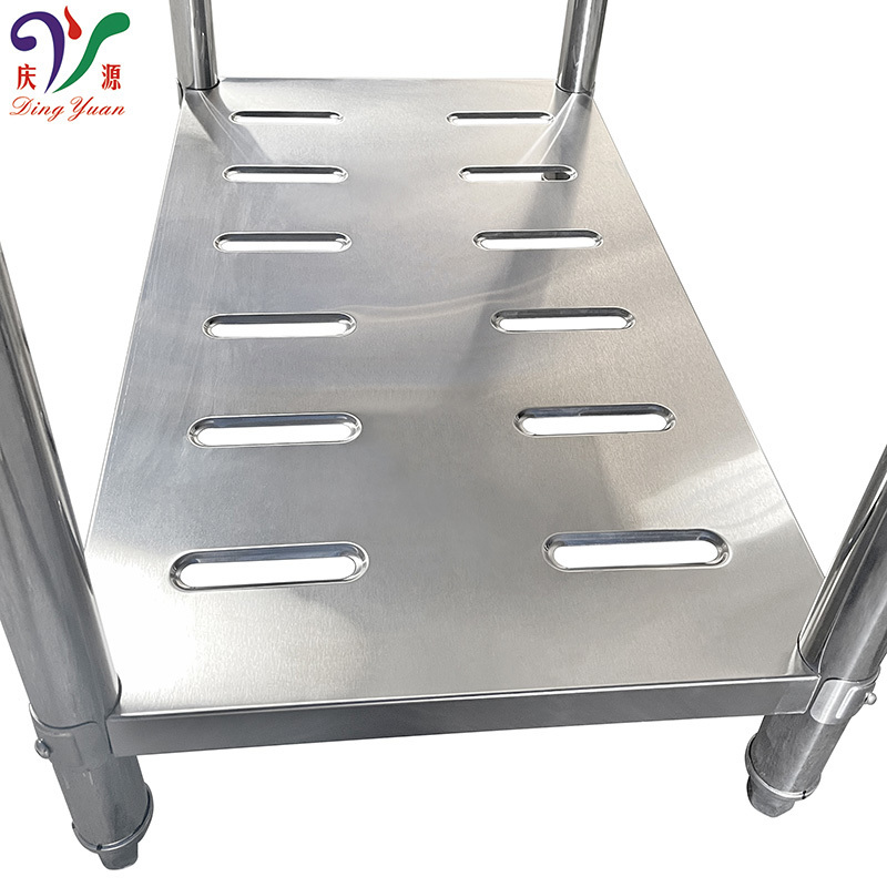 Wholesale Stainless Steel 201/304 Sorting Table for Factory Double Bench restaurant equipment