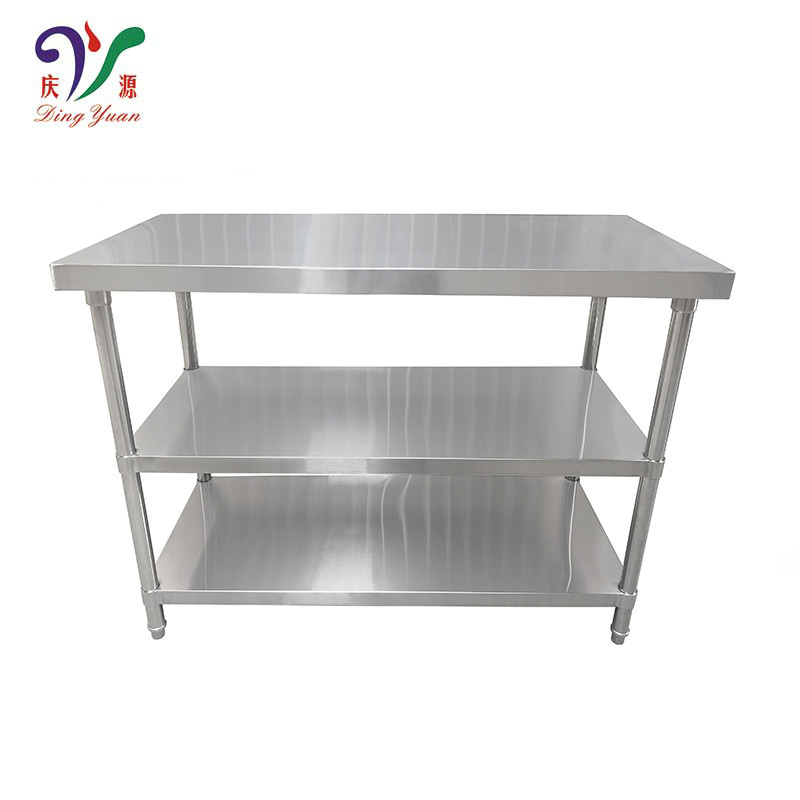 Wholesale excellent quality stainless steel 201/304 commercial work table bench for restaurant