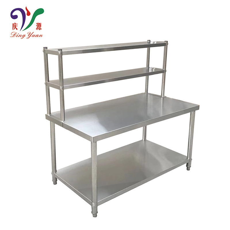 Wholesale excellent quality stainless steel 201/304 commercial work table bench for restaurant