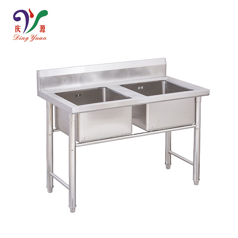 Restaurant & Catering Equipment Stainless Steel Single Bowl Kitchen Utility Sink With Stand