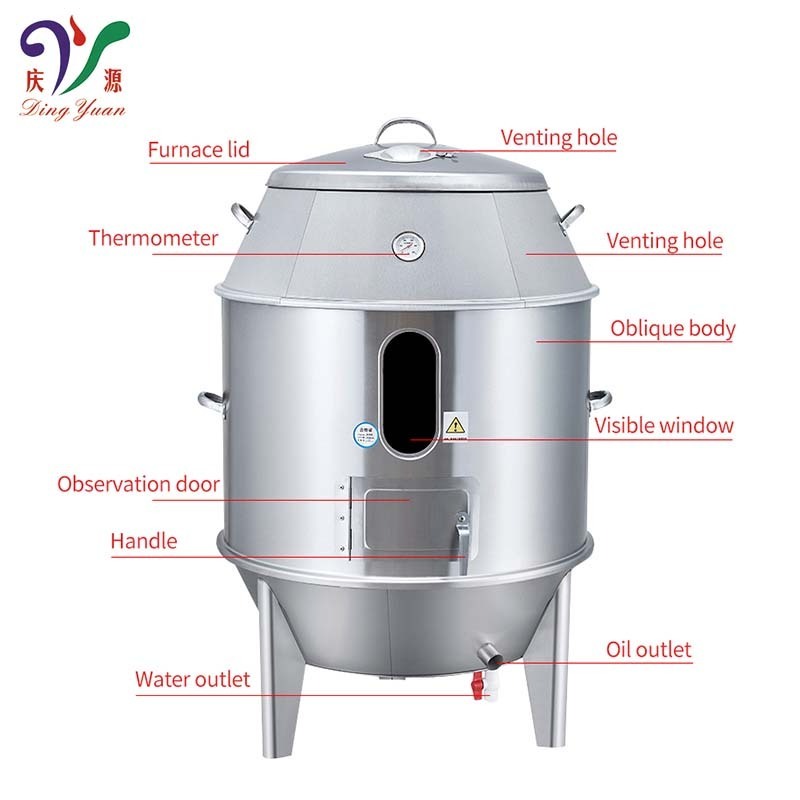 Promotional Factory Price High Quality Charcoal Duck  Roaster Chicken Peking Oven