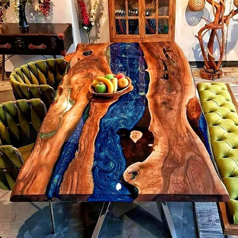 Crystal Clear Epoxy Resin Table Art Hardener Wood Manufacturers Price Epoxy Resin