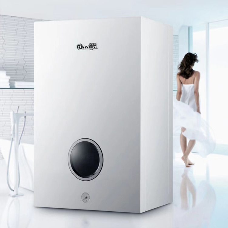 Combi boiler water heater for central heating system and shower