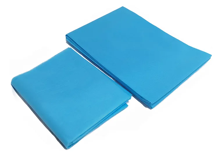 SMS  Nonwoven Fabric 100% PP Multi Size Medical Sanitary Material Disposable Medical Bedsheet