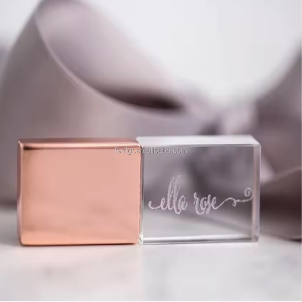 Rose Gold Kristall Cristal Transparent USB 3.0 Flash Stick 32gb 64gb 128gb customized logo crystol USB flash drives with box