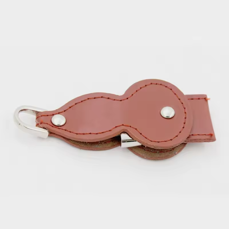 Jump Drive Promotional USB 3.0 Gourd shape swivel Leather keychain Pen Drive  Gift Fast disk 16GB 8GB 32GB Flash Drive