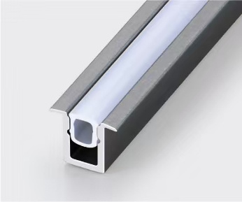 High Quality Round Trimless Aluminum Tile Trim For Strip Light