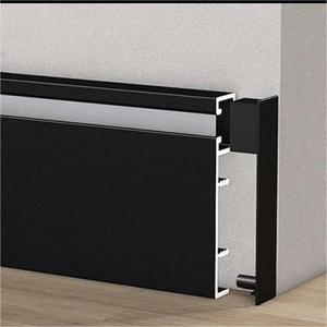 New Design Factory Price Aluminum Led Skirting Light Baseboard Wall Profile