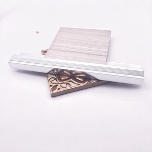 Factory Direct High Quality Aluminium Anodized Rubber Insert Tile Stair Step Nosing Trim