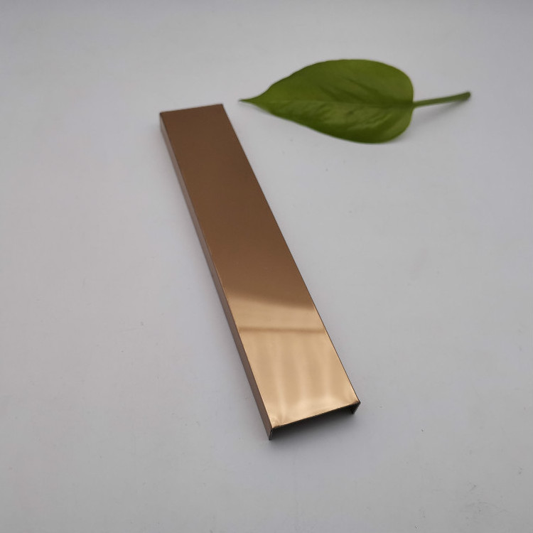 Stainless Steel Internal Tile Edge Trim Metal Tile Corner Angle for Ceramic Tiles