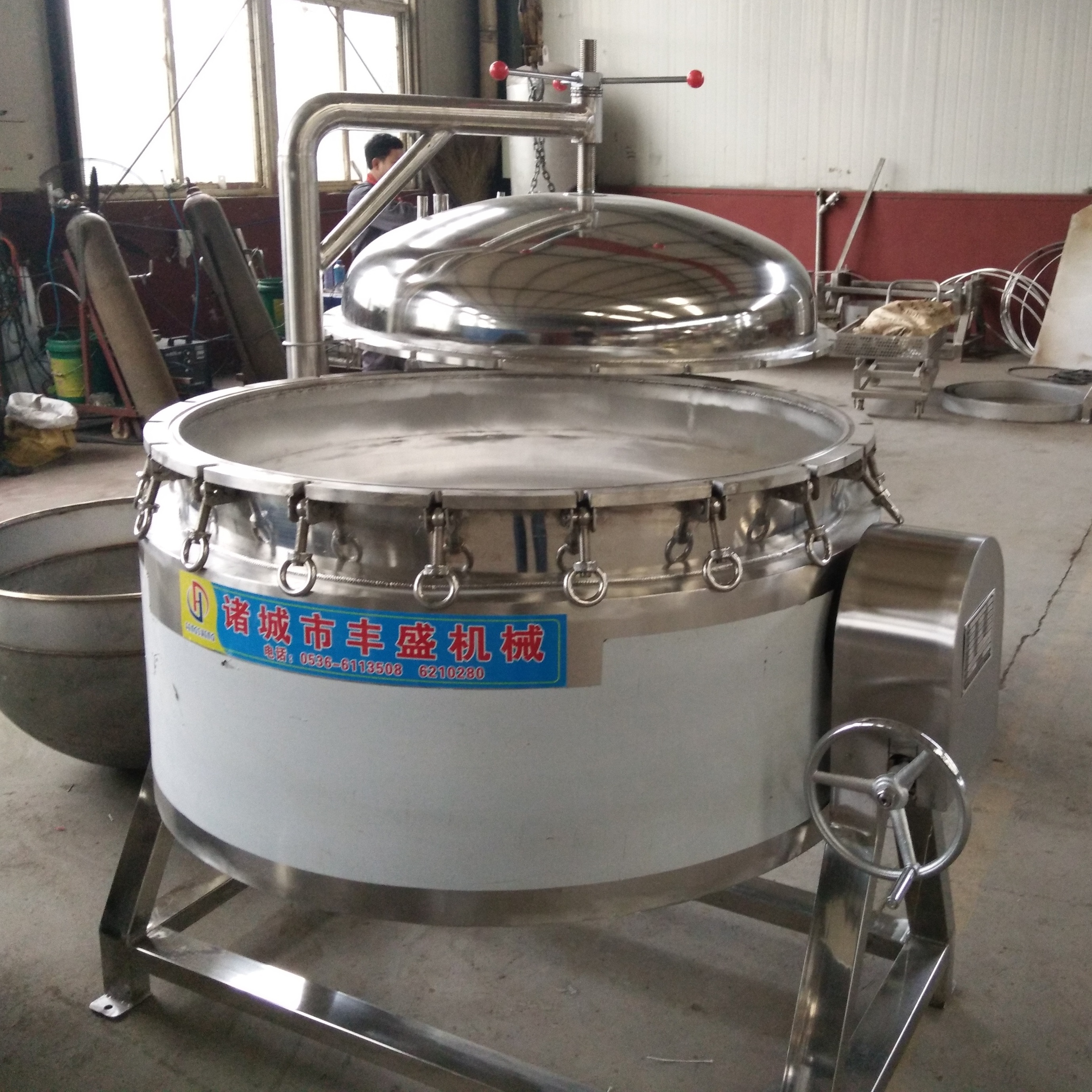 Industrial  big pressure pot electric pressure cooker