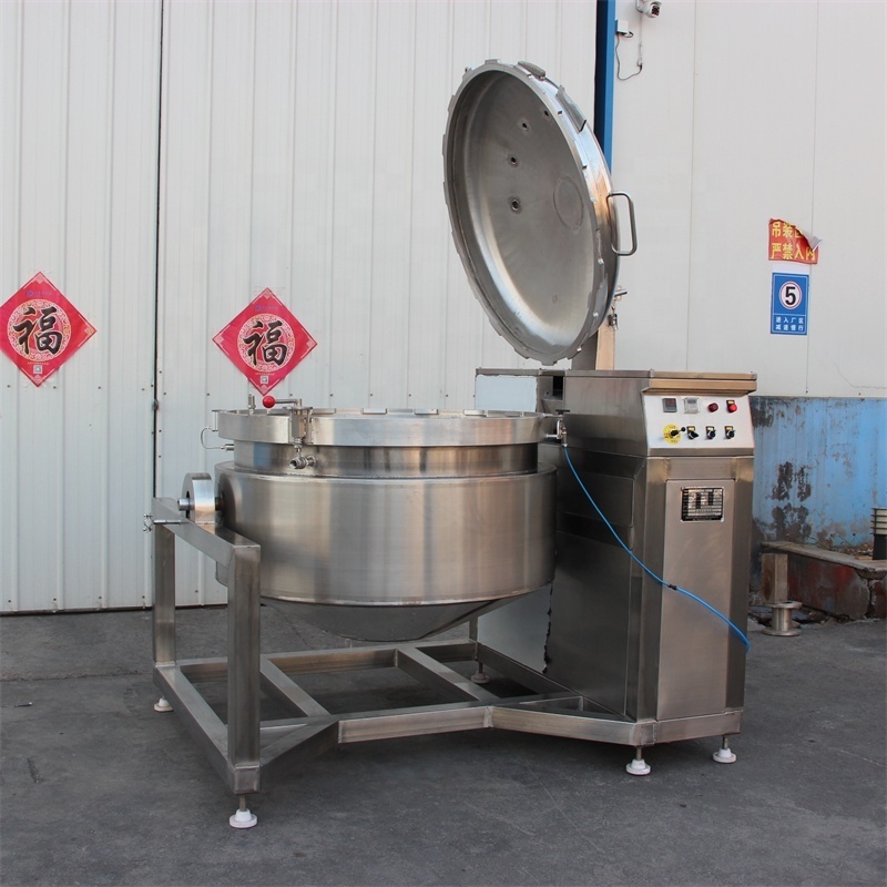 Industrial Commercial food steam jacket pressure cooker