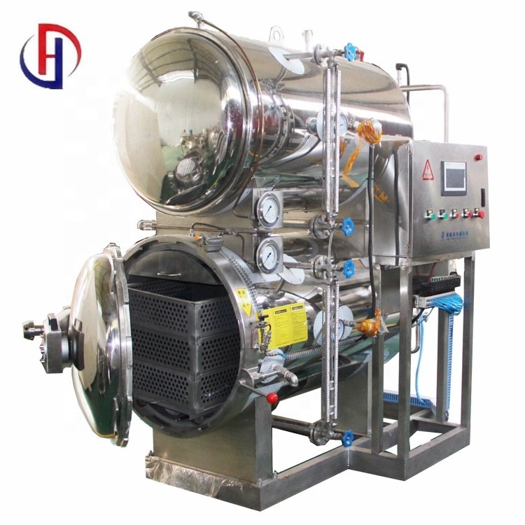 Horizontal autoclave retort for canned food for sale