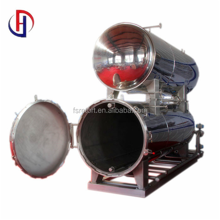 Stainless Steel Vat Big Pressure Cooker Industrial Steam Pressure Canner With Temperature Control For Herbs