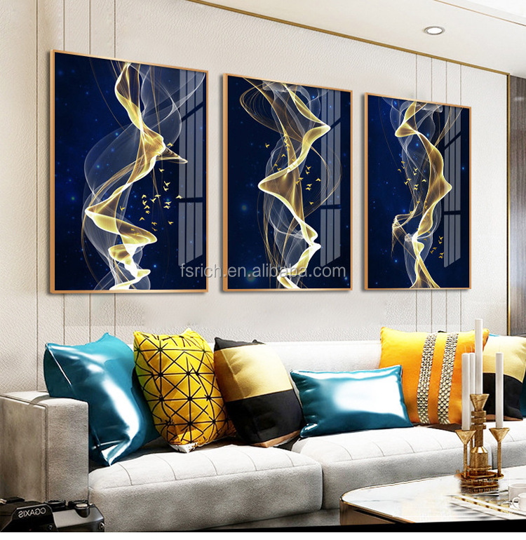 New Design 3D Diamond Painting Adhesive Wall Art 3D Wall Painting Customized Logo Landscape Amazing Oil Print Painting on Canvas