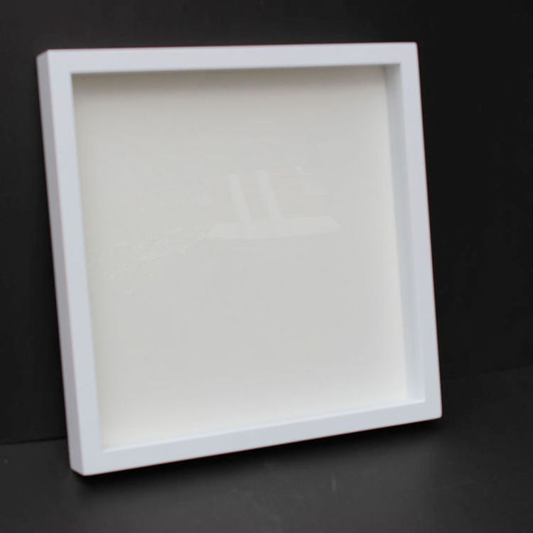 High Quality Custom Modern White or Black Small Shadow Box Frames Wholesale 10x10 9x9 8x8 11x11 12x12 16x16 20x20