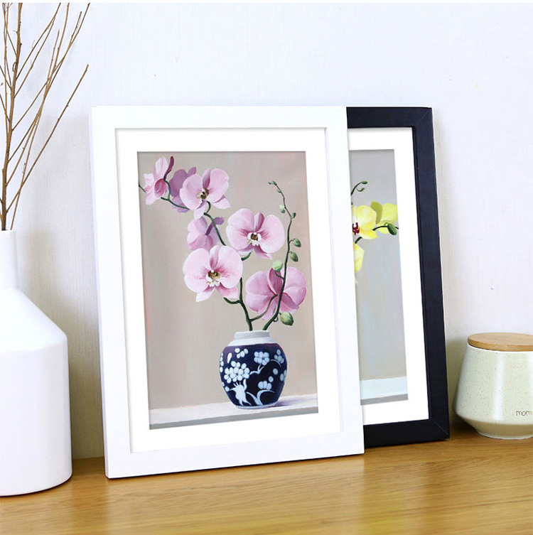 Wholesale Promotional Decoration Classic Home Decor Wall Large Wooden Photo Picture Frame