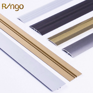 Made in China Foshan Quality Door Threshold Floor Cover Strips Laminate Aluminum Floor Transition Trim In Customized Size