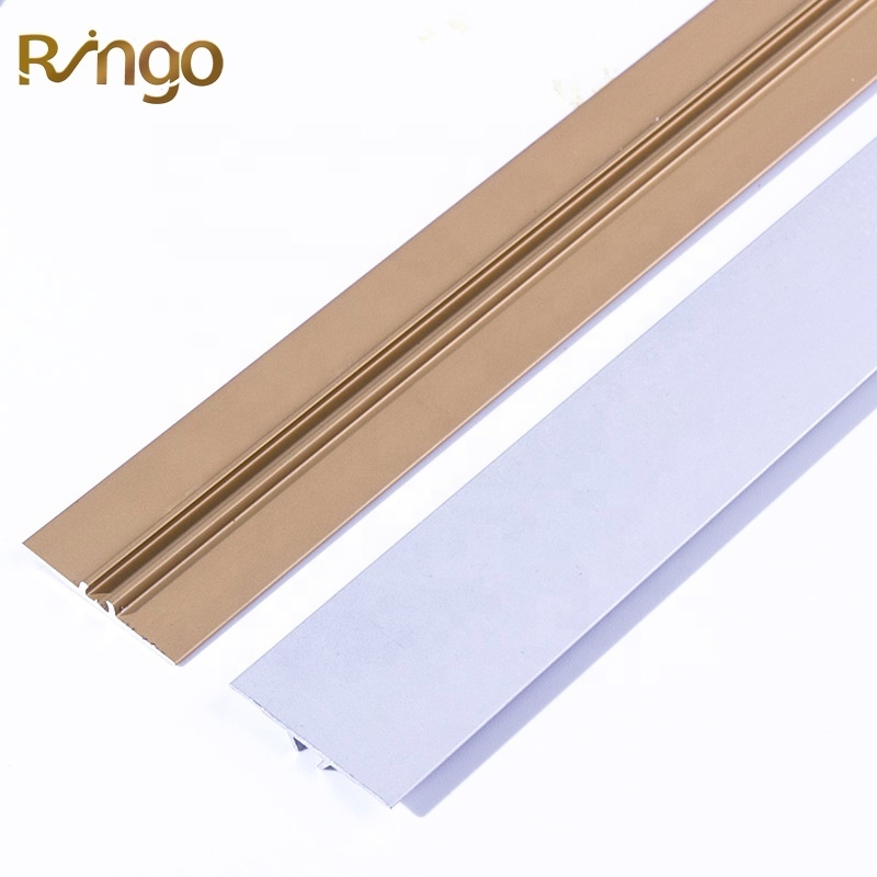 Made in China Foshan Quality Door Threshold Floor Cover Strips Laminate Aluminum Floor Transition Trim In Customized Size