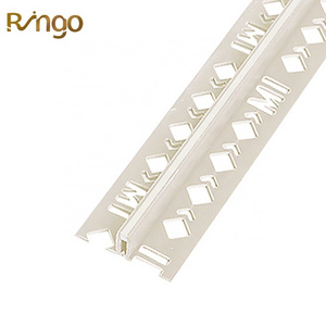 Foshan Ringo Flexible Floor Construction Pvc Plastic Floor Tile Expansion Joint Pvc Trim For Ceramic