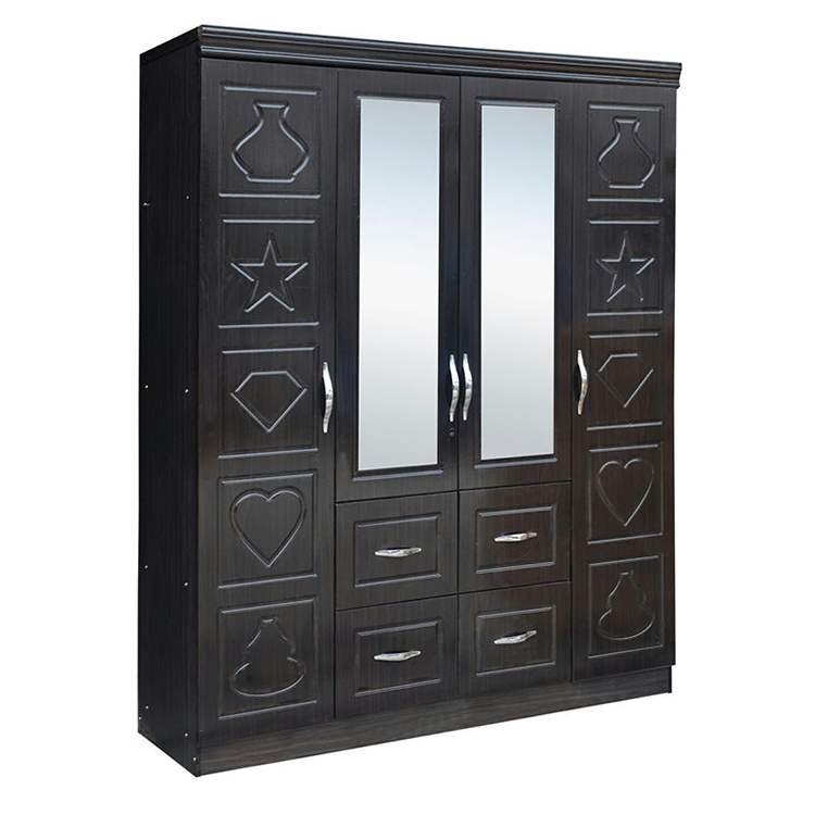 Chinese Manufacture Cheap Wardrobe Closet Clothes Cabinet