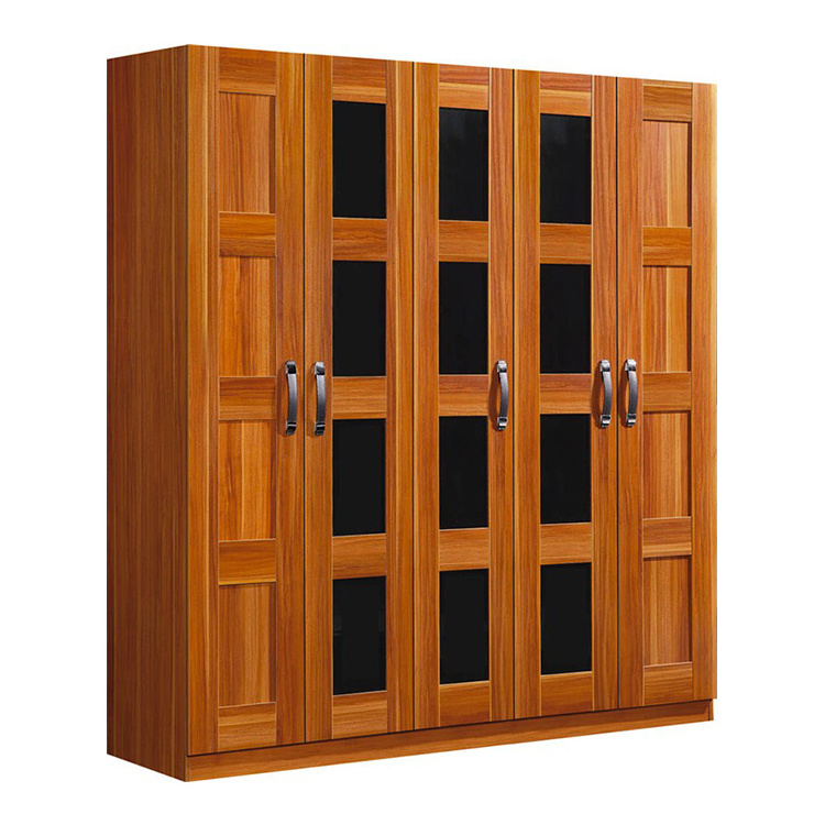 China New Design 2 3 4 5 6 Door Mid Century Modern Armoire