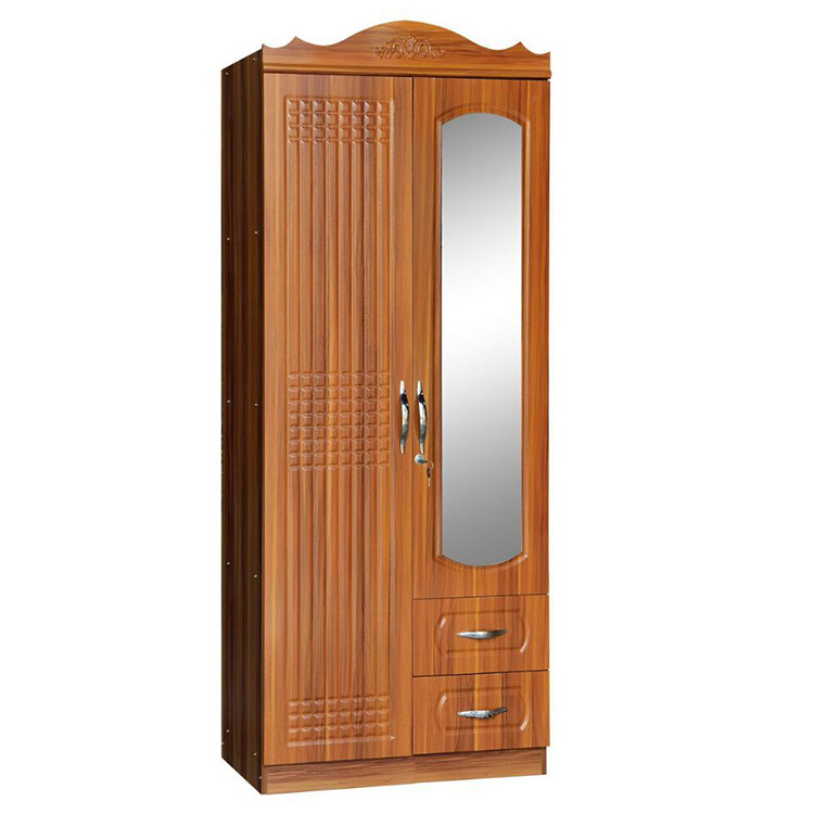 Chinese Cheap  Free Standing Mirrored Armoire Wardrobe Ghana