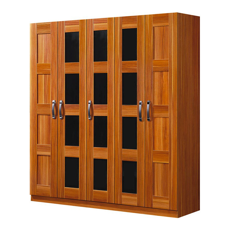 China New Design 2 3 4 5 6 Door Mid Century Modern Armoire