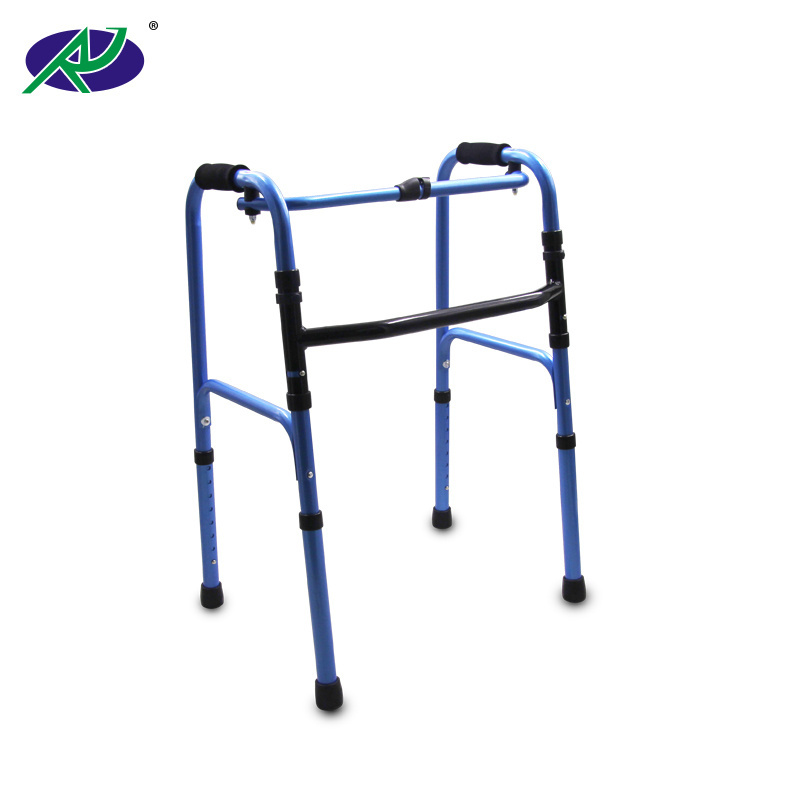 Aluminium Standing Knee Walker Orthopedic Folding Walker Lightweight Adult Walker For Elderly