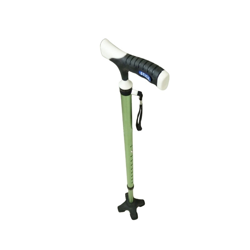 Aluminum Alloy Stick Old Man Walking Stick Portable Folding Adjustable Walking Cane for the disabled