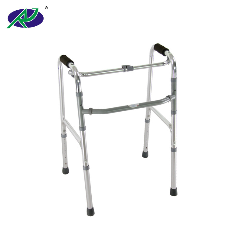 Aluminium Standing Knee Walker Orthopedic Folding Walker Lightweight Adult Walker For Elderly