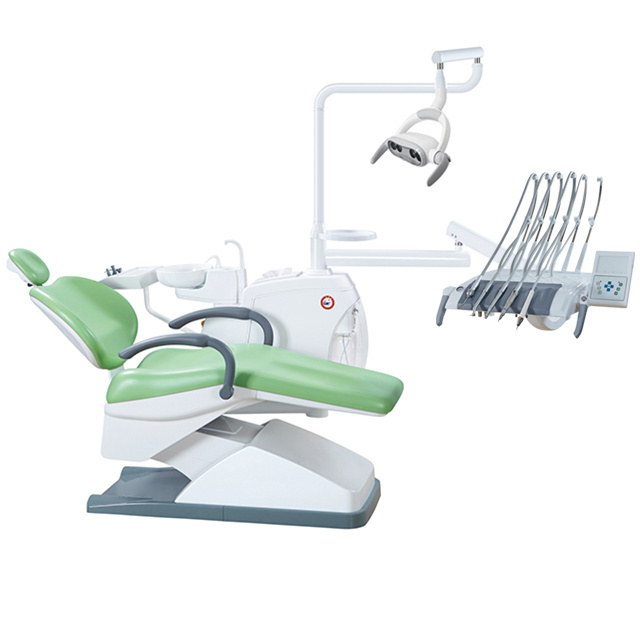 Latest high quality Dental Unit Model Dental Chair with LED Dental Light best dental chairs brands