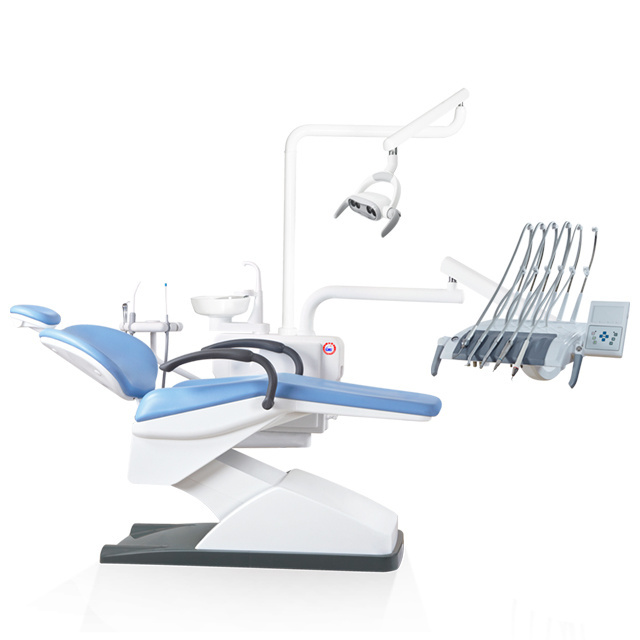 Factory Price  Manufacturer Dental Chair With Ce  Portable Chinese Mobile Lamp Led Dental-chair-price Unit