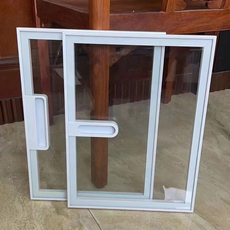 Commercial Aluminum Cabinet Glass Door Metal Frame