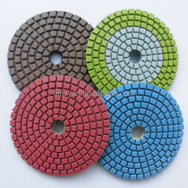 diamond polishing pads for glass polishing, angle grinder