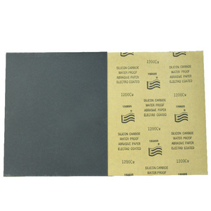 Silicone carbide abrasive sandpaper roll, as matador and deerfos abrasive sandpaper