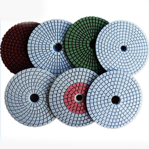 diamond polishing pads for glass polishing, angle grinder