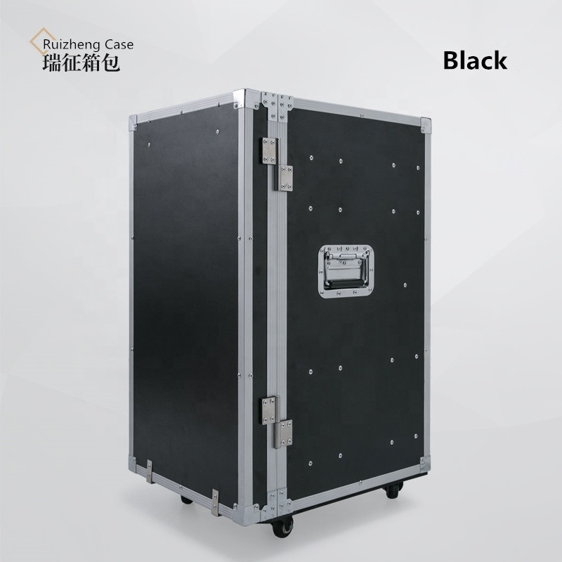 Movable Makeup Flight Case Heavy Duty Aluminum Black Aluminium Case Hard Case Tool Case Gun Cases Drone Case 10 Pcs about 32kg