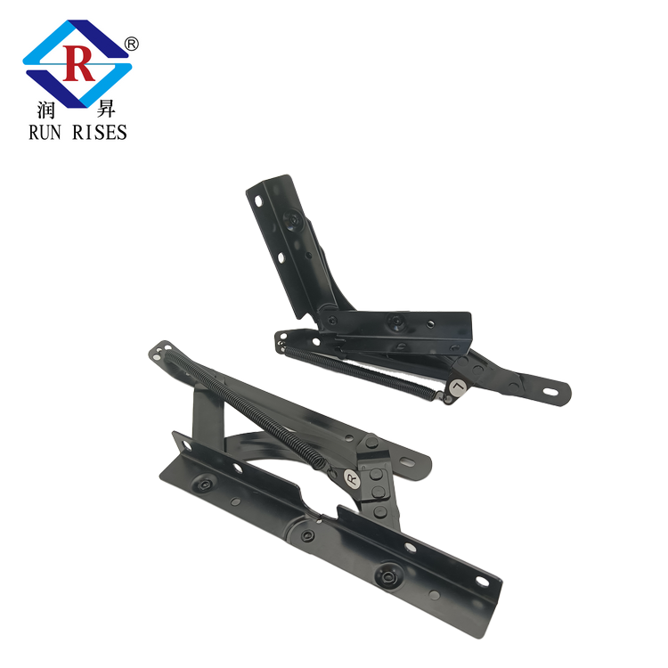 Furniture hardware adjustable function fittings sofa bed hinge triangle spring hinge jints C11