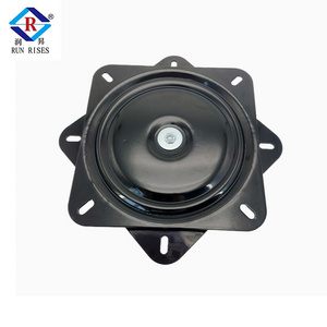 A20 10 inch heavy duty  swivel plates metal ball bearing swivel plate For furniture table accessories