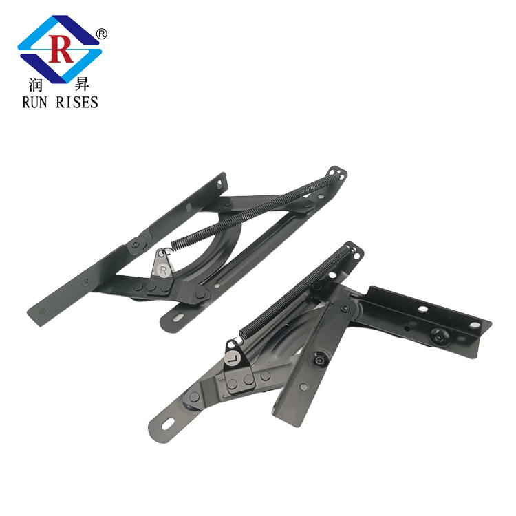 Furniture hardware adjustable function fittings sofa bed hinge triangle spring hinge jints C11