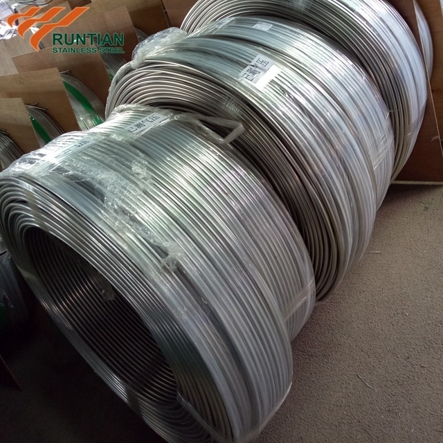 High Quality A269 Bendable 1 Inch 304 316 Stainless Steel Coil Tubing