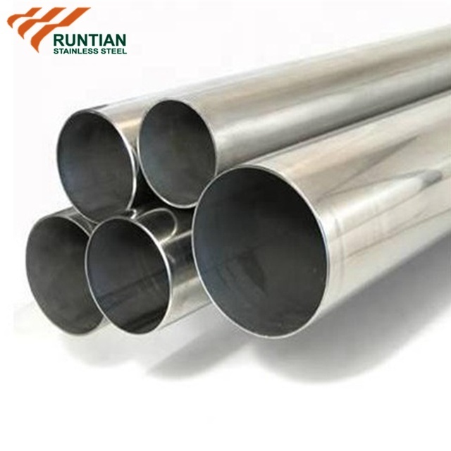 Polished EN 10217-7 Industrial Large Diameter 304 Round 3 Inch Stainless Steel Pipe