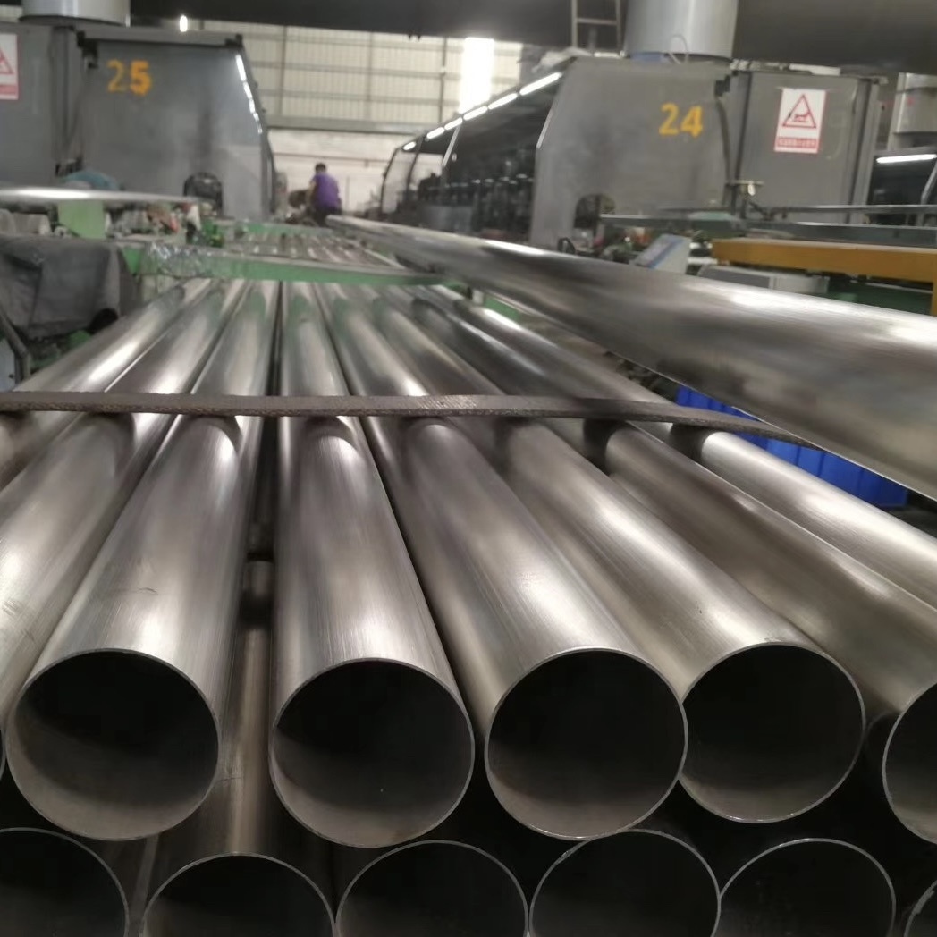 ASTM A554 4 Inch SUS304 Decorative Round Stainless Steel Welded Pipe