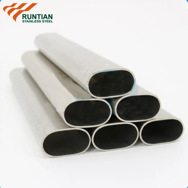 ASTM A554 EN10296-2 Polished SS 304 Stainless Steel Oval Tube Stainless Steel Pipe Prices